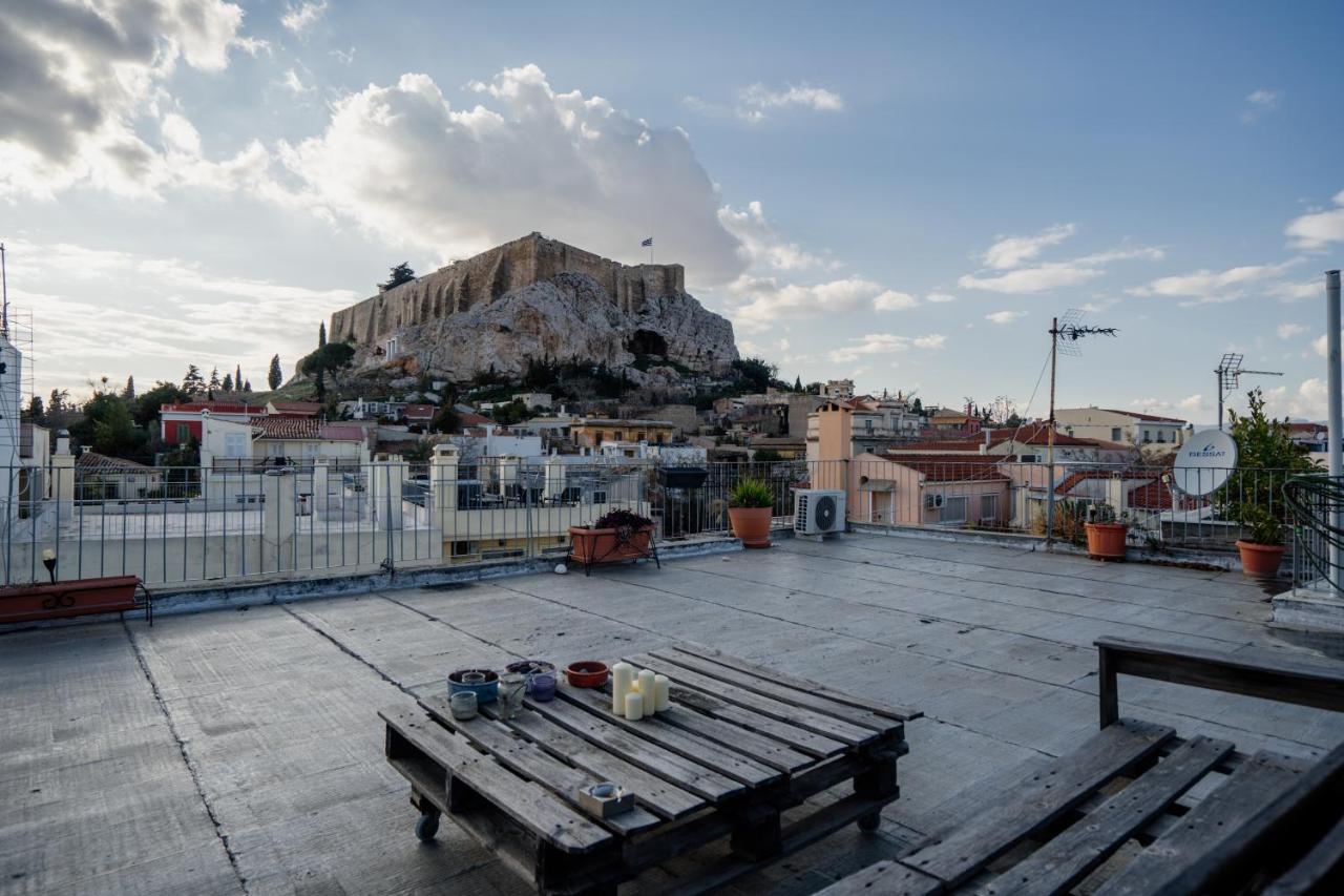 Plaka With Acropolis Rooftop View Access Athen Eksteriør billede